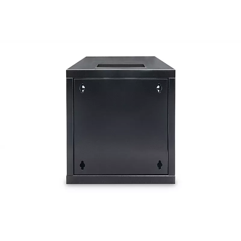 DIGITUS sieninis montažinis stovas 254 mm (10 inch) 6U 330x312x300 mm, juodas (RAL 9005)