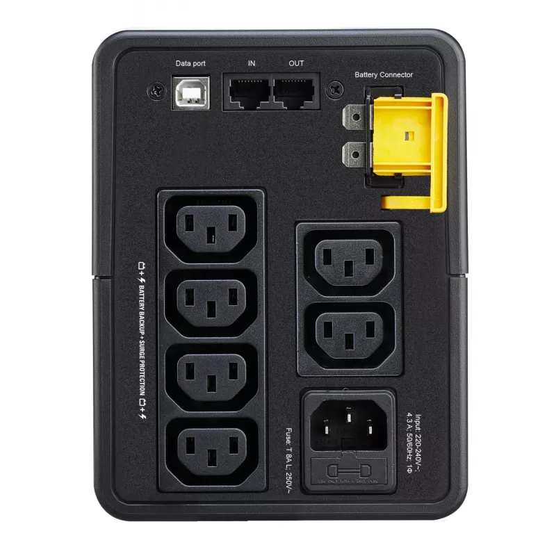 APC Back-UPS 950VA nepertraukiamo maitinimo šaltinis, 230V, 6x IEC C13 lizdai, AVR