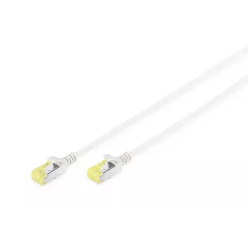 Tinklo kabelis Digitus CAT 6A U/FTP Slim patch cord RJ-45 Cat6a 1m pilkas