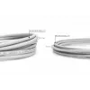 DIGITUS plonas jungiamasis kabelis CAT6A U/FTP, 10 m, pilkas