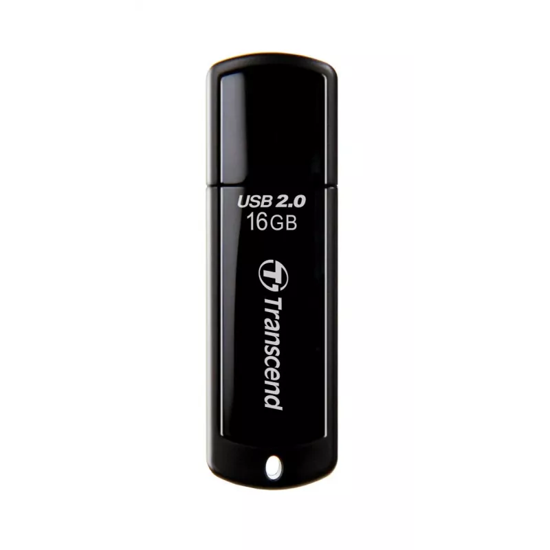 TRANSCEND JetFlash 350 16GB USB atmintukas - USB 2.0 - Juodas