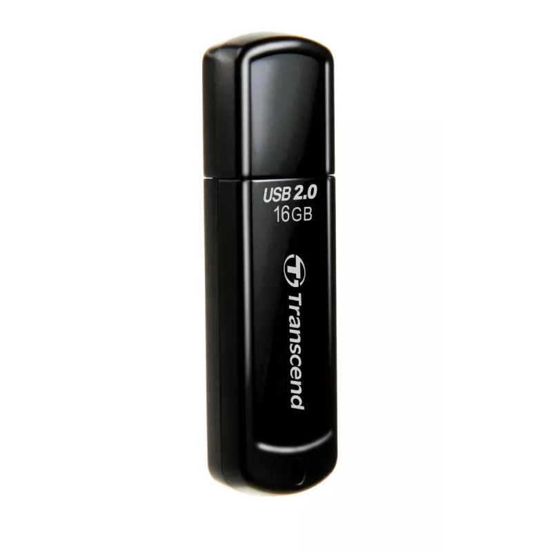 TRANSCEND JetFlash 350 16GB USB atmintukas - USB 2.0 - Juodas
