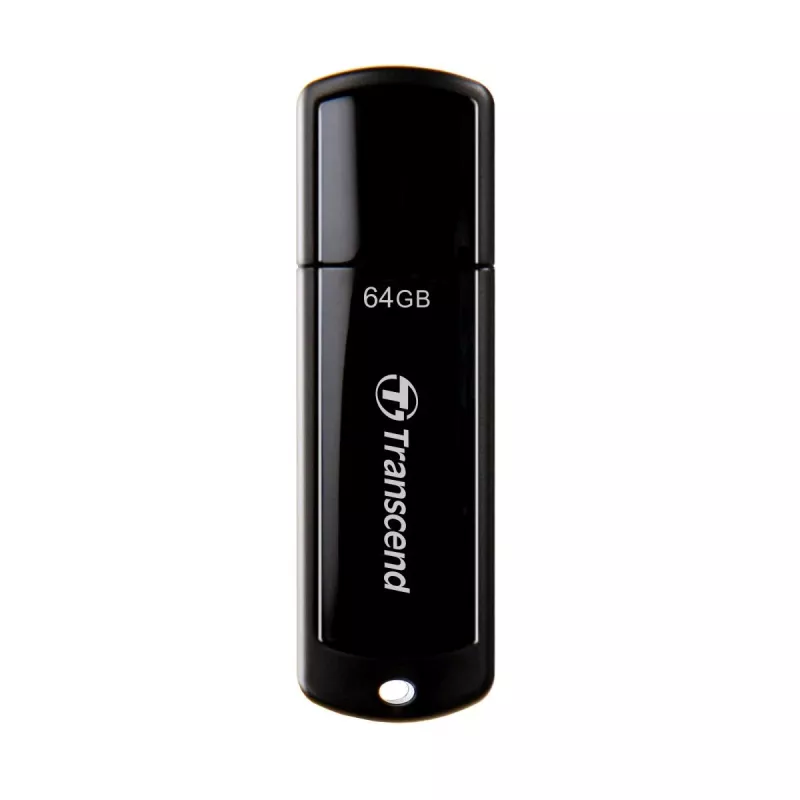 TRANSCEND JetFlash 700 - 64GB USB atmintukas - USB 3.0 - Juodas
