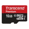 Flash atmintis Transcend 16GB MicroSDHC Class 10 UHS-I TS16GUSDCU1