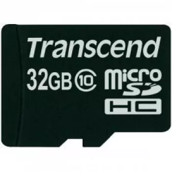 TRANSCEND 32GB MicroSDHC kortelė, 10 klasė, be dėžutės ir adapterio
