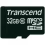 TRANSCEND 32GB MicroSDHC kortelė, 10 klasė, be dėžutės ir adapterio