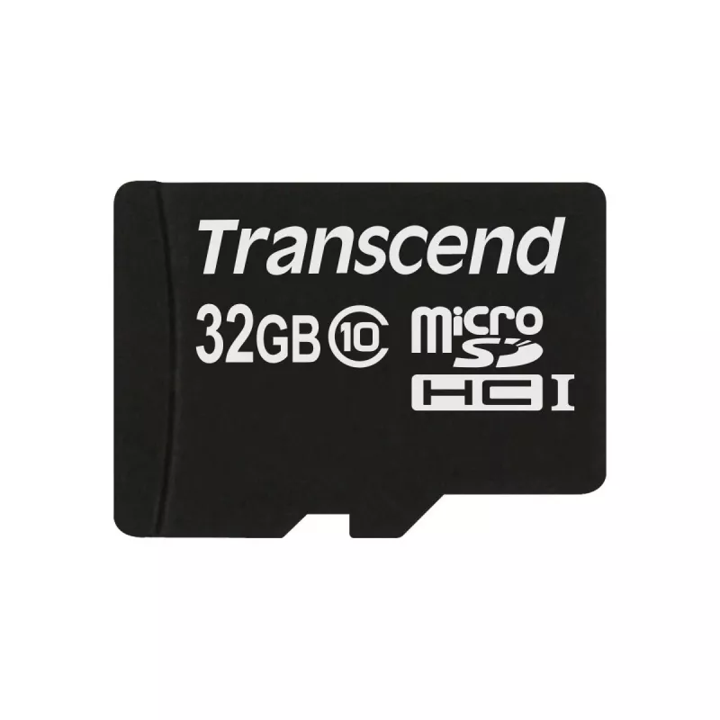 TRANSCEND 32GB MicroSDHC kortelė, 10 klasė, be dėžutės ir adapterio
