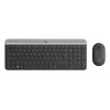 LOGITECH belaidė klaviatūra ir pelė MK470 pilka – vokiškas QWERTZ