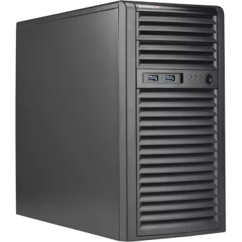 SUPERMICRO CSE-731I-404B mini-tower korpusas - 400W Gold - Juoda