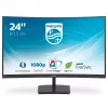 Philips E Line 241E1SC/00 monitorius 59,9 cm (23,6 col.) 1920 x 1080 pikseliai Full HD LED juodas