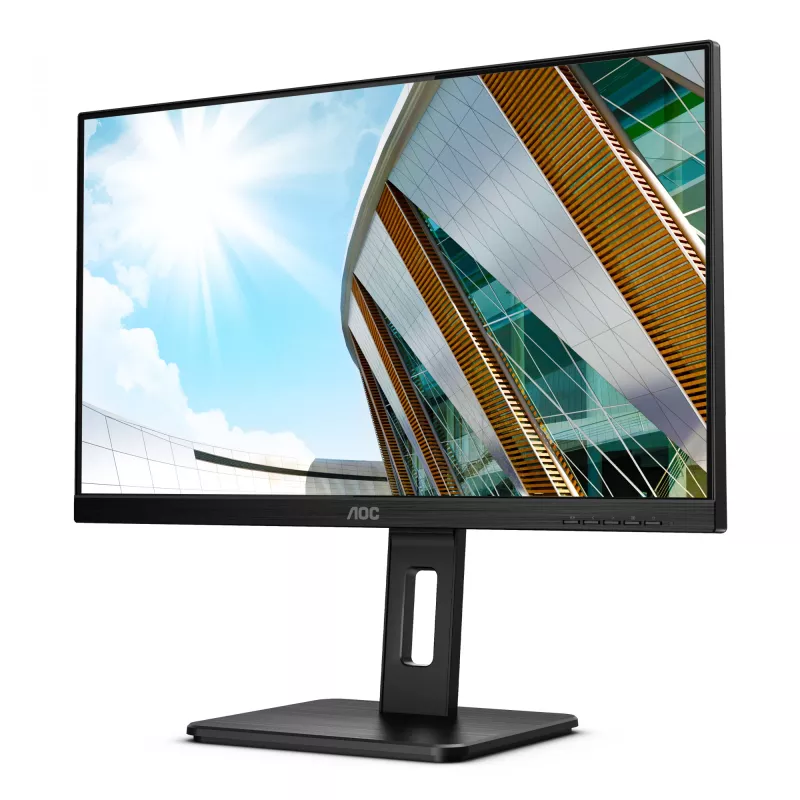Monitorius AOC P2 Q24P2Q 60,5 cm (23,8 colio) 2560 x 1440 pikselių Quad HD LED juodas
