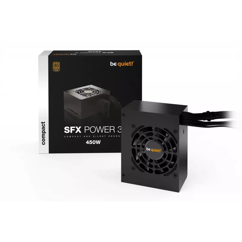 be quiet! SFX POWER 3 450W maitinimo blokas 20+4 pin ATX juodas