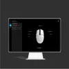 LOGITECH G203 Lightsync žaidimų pelė USB balta