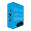 LOGITECH G305 Lightspeed belaidė žaidimų pelė, juoda