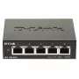 D-Link DGS-1100-05V2/E valdomas L2 tinklo jungiklis Gigabit Ethernet (10/100/1000) juodas