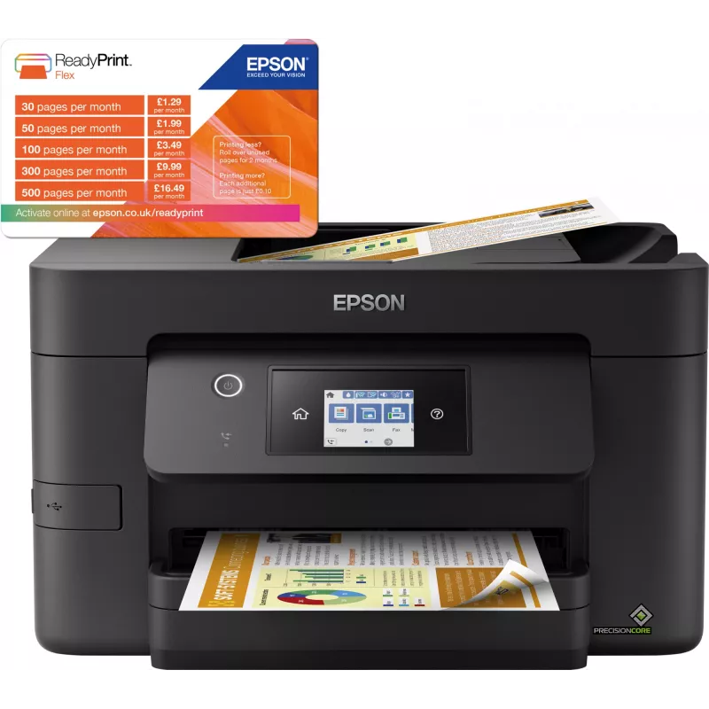 Epson WorkForce Pro WF-3820DWF Daugiafunkcis Spausdintuvas A4 4800 x 2400 DPI 21 ppm Wi-Fi