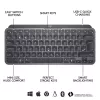 LOGITECH MX KEYS MINI – belaidė apšviesta klaviatūra, grafito spalvos, Qwertz Deutsch
