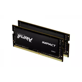 Kingston FURY 64GB (2x32GB) DDR4 3200MHz CL20 SO-DIMM Impact atminties rinkinys nešiojamam kompiuteriui