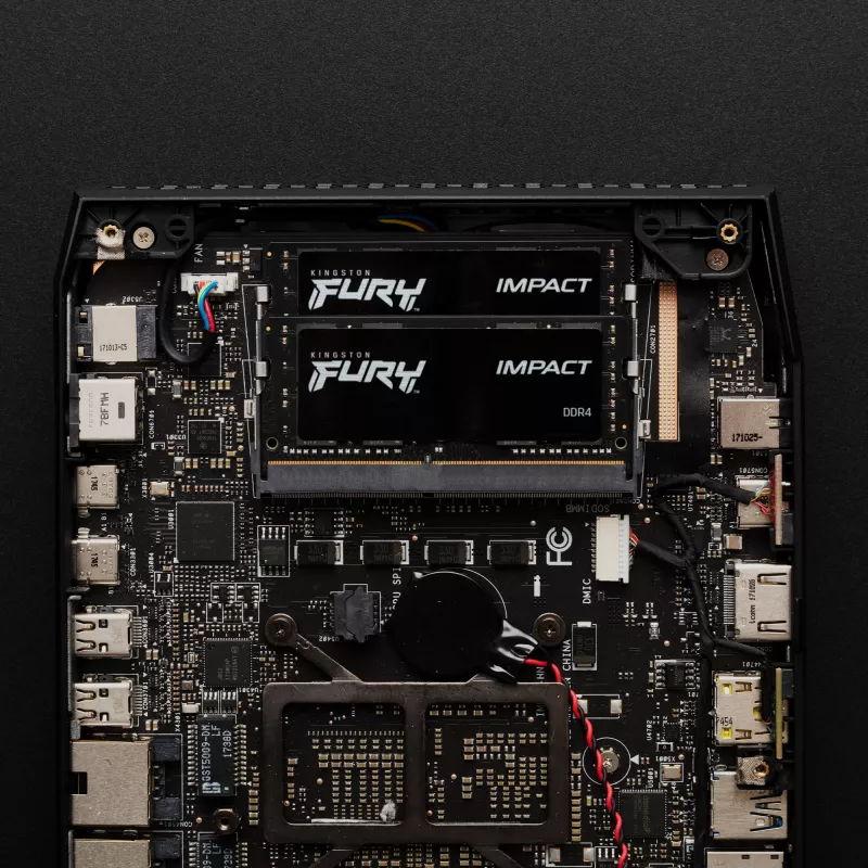 Kingston FURY 64GB (2x32GB) DDR4 3200MHz CL20 SO-DIMM Impact atminties rinkinys nešiojamam kompiuteriui