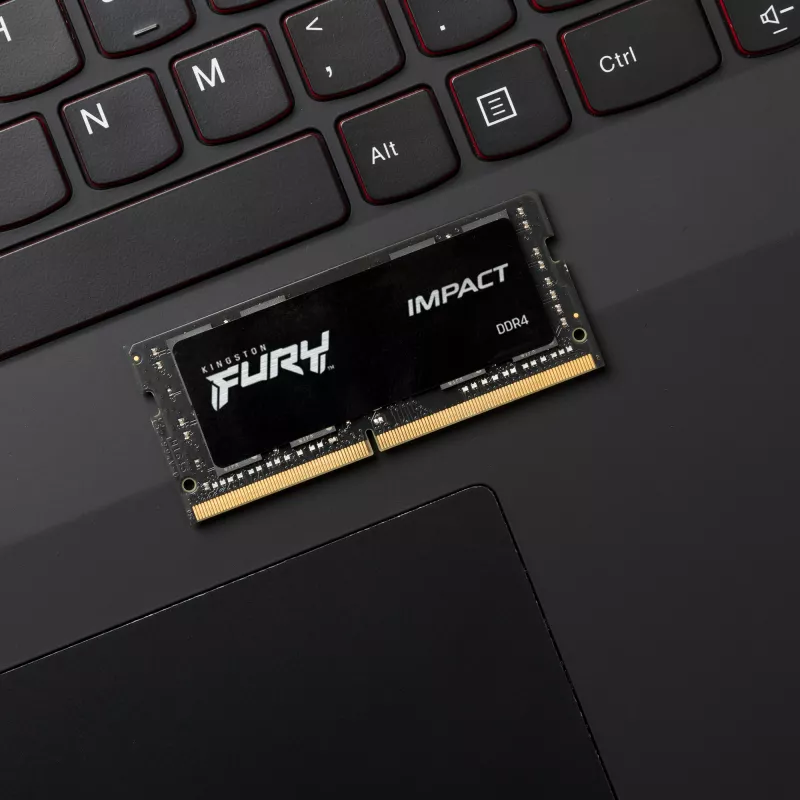 Kingston FURY 64GB (2x32GB) DDR4 3200MHz CL20 SO-DIMM Impact atminties rinkinys nešiojamam kompiuteriui