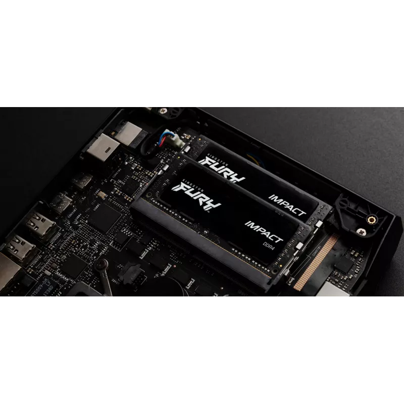 Kingston FURY 64GB (2x32GB) DDR4 3200MHz CL20 SO-DIMM Impact atminties rinkinys nešiojamam kompiuteriui