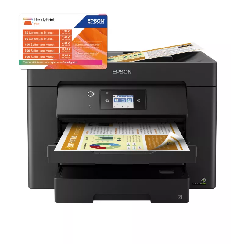 Epson WorkForce WF-7830DTWF rašalinis daugiafunkcis įrenginys A3, 4800 x 2400 DPI, Wi-Fi