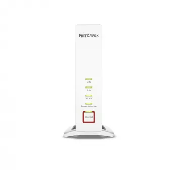 Belaidis maršrutizatorius FRITZ!Box 4060 triju juostų Wi-Fi 6, Gigabit Ethernet, balta spalva