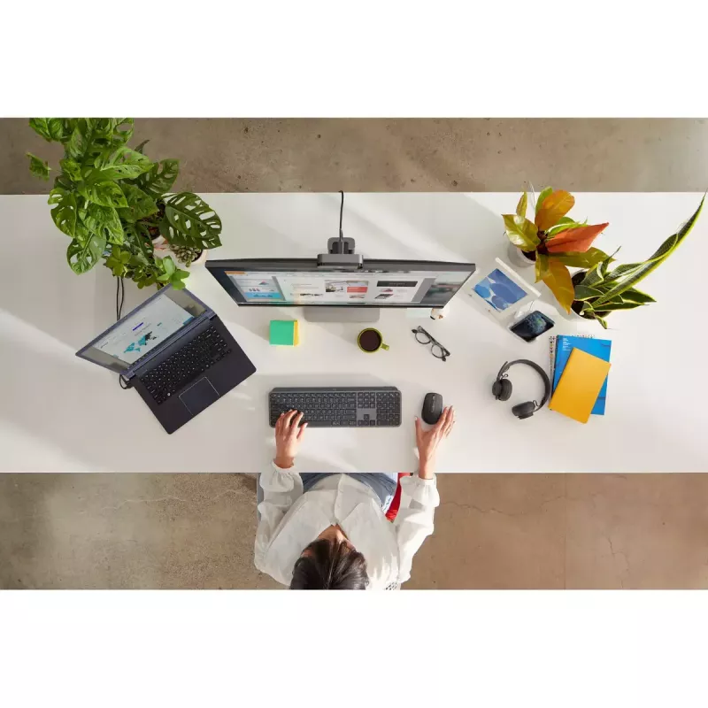 LOGITECH MX Keys For Business - Graphite - Deutsch Qwertz