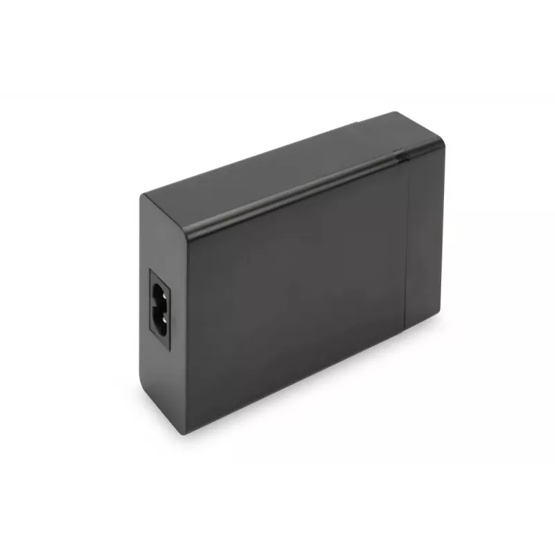 DIGITUS 4 prievadų USB įkroviklis, 72W 1x USB-C (PD) 5,9,15,20V/3A, 3x USB-A 5V/2,4A, juodas