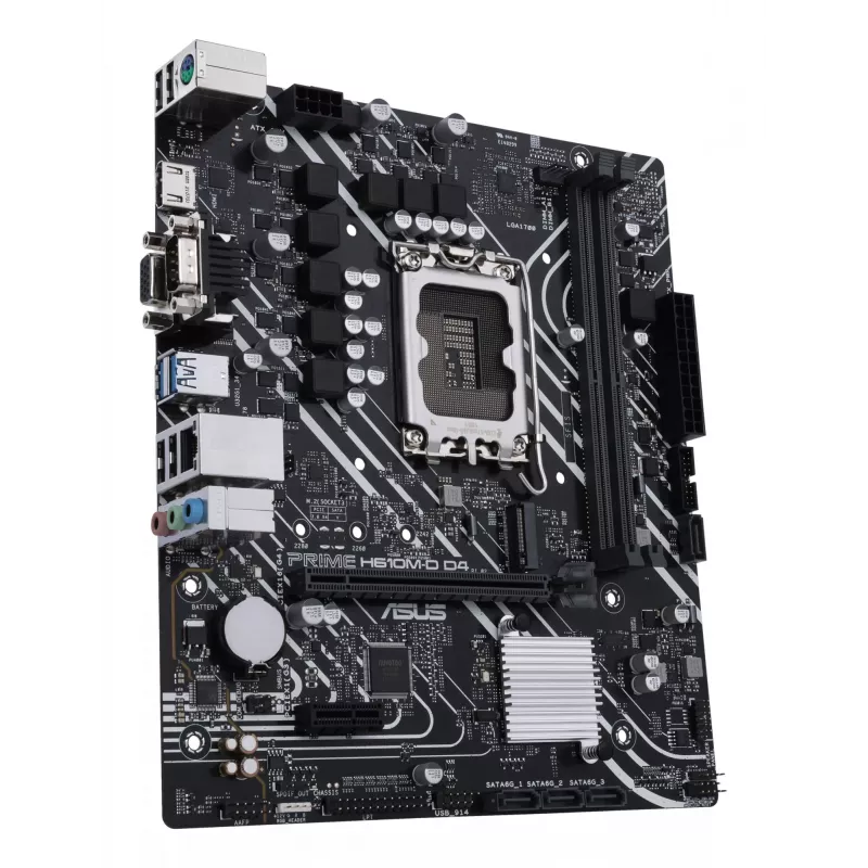 ASUS PRIME H610M-D D4 Intel H610 LGA 1700 micro ATX pagrindinė plokštė