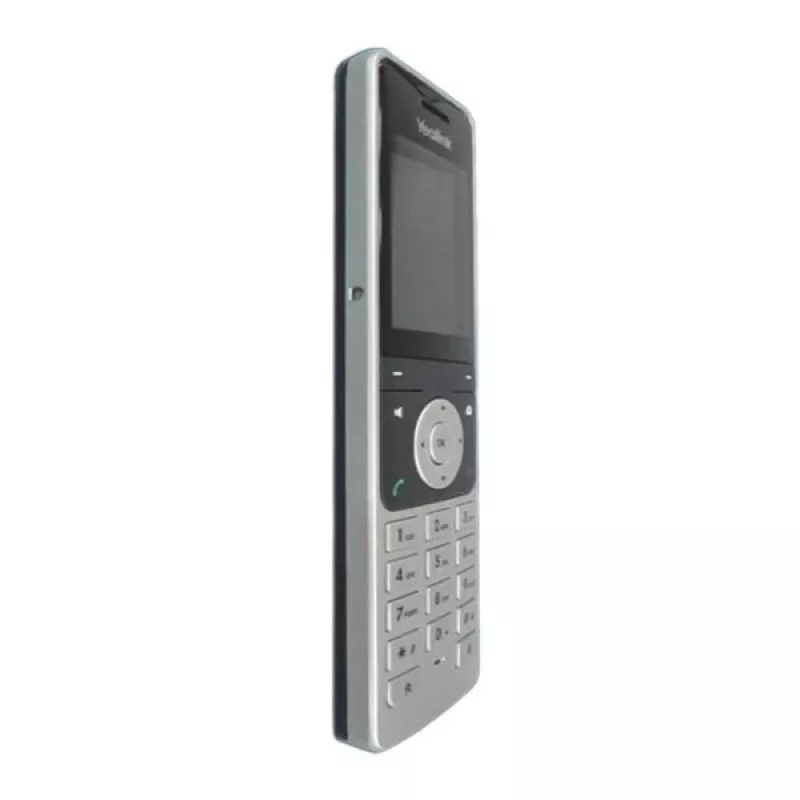 Yealink SIP-W56H belaidis DECT telefono ragelis su spalvotu ekranu, juodas/sidabrinis