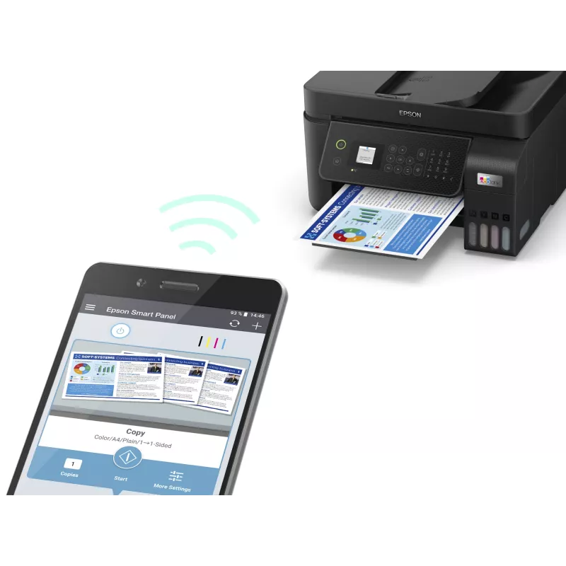 Epson EcoTank ET-4800 rašalinis daugiafunkcis spausdintuvas A4, 5760 x 1440 DPI, 33 ppm, Wi-Fi