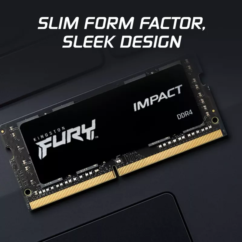 Kingston FURY 32GB (2x16GB) 3200MT/s DDR4 CL20 SODIMM Impact