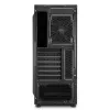 PC korpusas Sharkoon RGB Slider Midi Tower juodas
