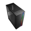 PC korpusas Sharkoon RGB Slider Midi Tower juodas