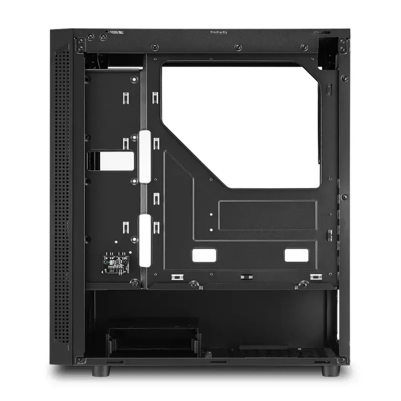 PC korpusas Sharkoon RGB Slider Midi Tower juodas