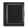 PC korpusas Sharkoon RGB Slider Midi Tower juodas