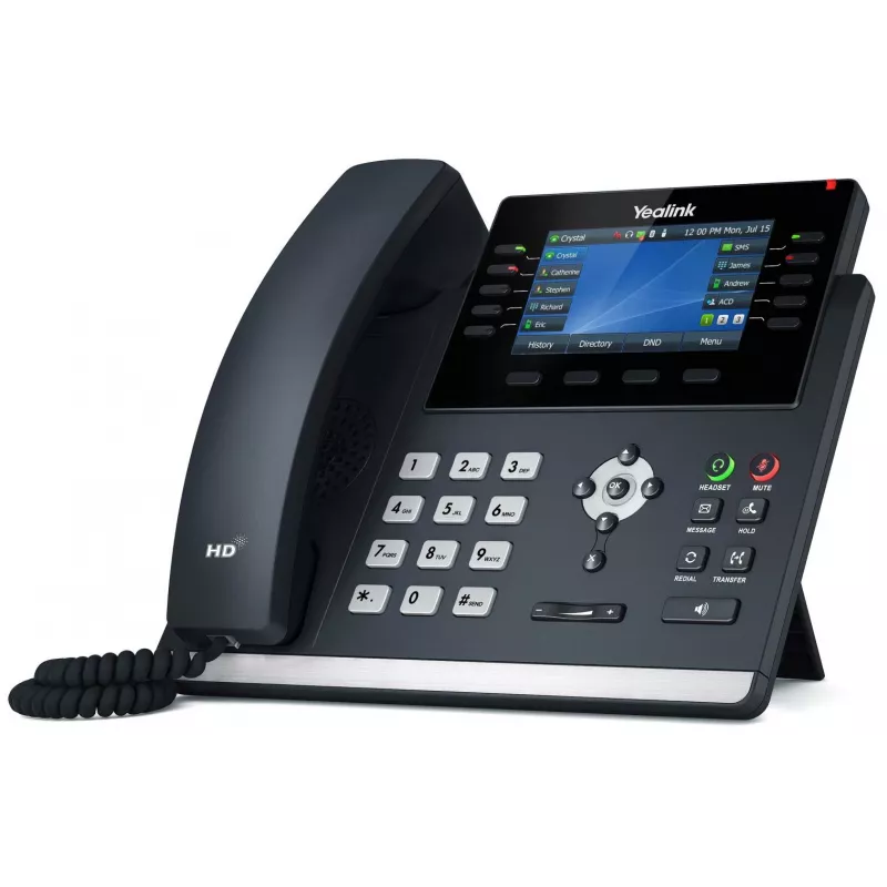 Yealink SIP-T46U IP telefonas pilkas LCD Wi-Fi