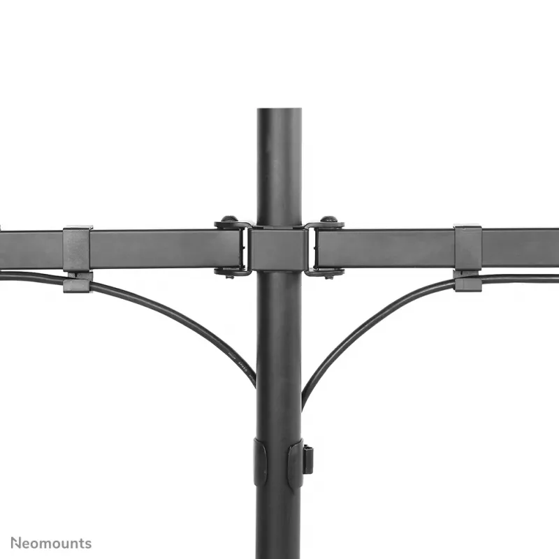 Neomounts FPMA-D550DBLACK Monitor laikiklis 10-32 col., Gnybtas/Gromet, 8 kg, 25,4 cm (10 col.), 81,3 cm (32 col.), 100 x 100 mm, Juoda