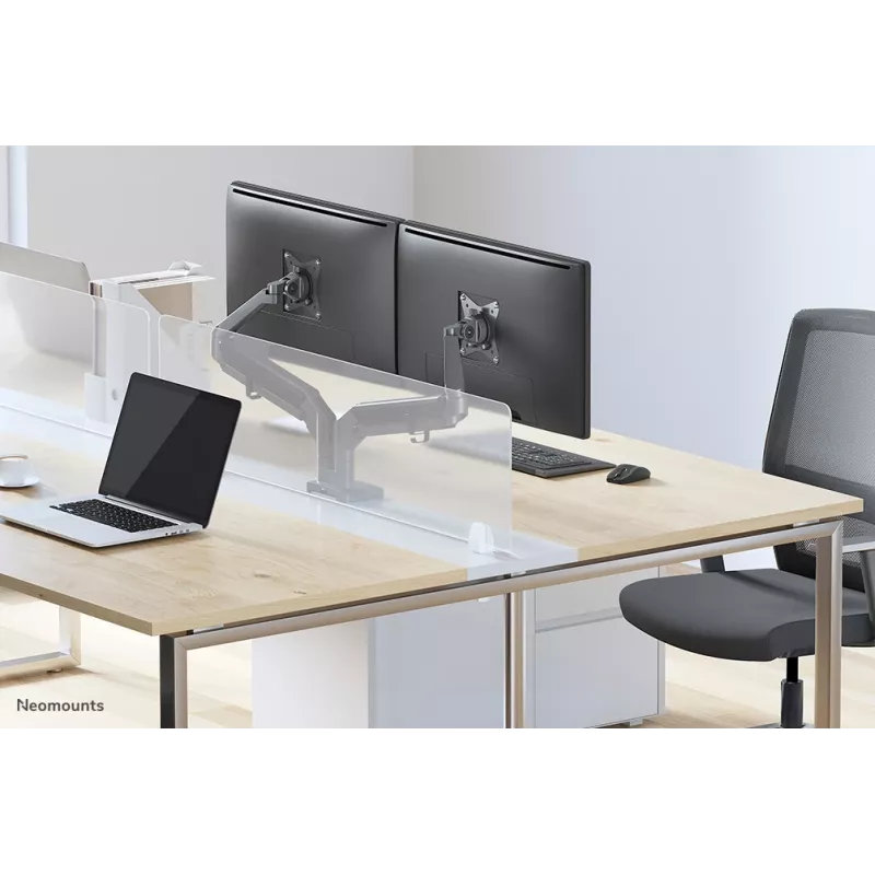 Neomounts DS70-810BL2 Monitoro laikiklis 17-32 colių – dujinė spyruoklė – taupo vietą – 180° stabdys