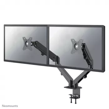 Neomounts DS70-700BL2 Monitor laikiklis 17-27 colių - dujinis spyruoklinis, spaustuvas, 7 kg, 43,2 cm (17 inch), 68,6 cm (27 inch), 100 x 100 mm, juodas