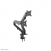 Neomounts DS70-700BL2 Monitor laikiklis 17-27 colių - dujinis spyruoklinis, spaustuvas, 7 kg, 43,2 cm (17 inch), 68,6 cm (27 inch), 100 x 100 mm, juodas