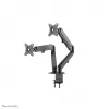 Neomounts DS70-700BL2 Monitor laikiklis 17-27 colių - dujinis spyruoklinis, spaustuvas, 7 kg, 43,2 cm (17 inch), 68,6 cm (27 inch), 100 x 100 mm, juodas