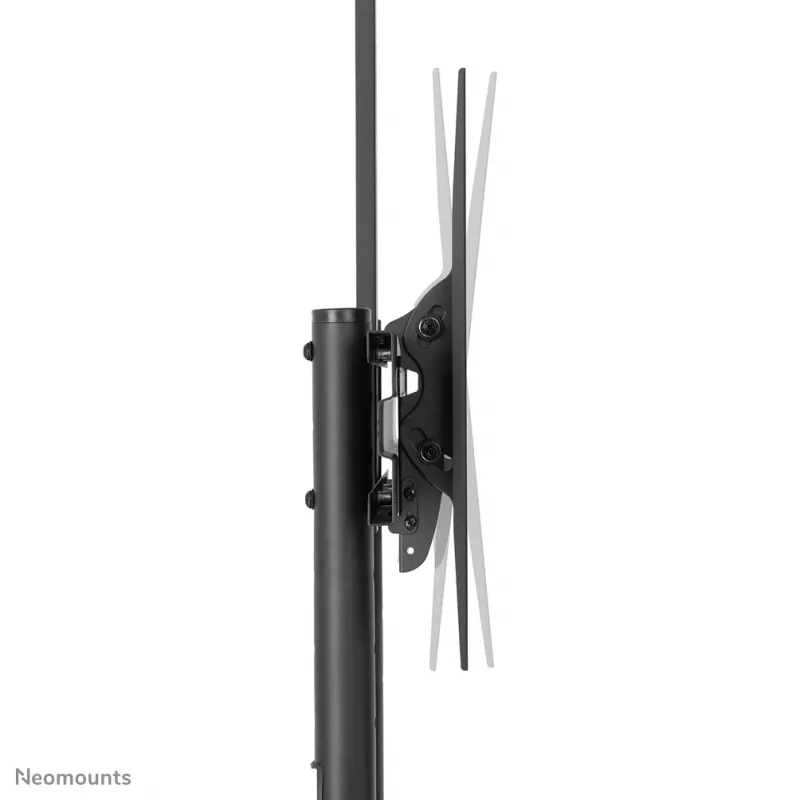 Neomounts FL50-550BL1 TV vežimėlis 37-70 colių, juodas, mobilus ant grindų stovas, plieninis, 50 kg, 94 cm (37 col.), 177,8 cm (70 col.)