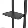 Neomounts FL50-550BL1 TV vežimėlis 37-70 colių, juodas, mobilus ant grindų stovas, plieninis, 50 kg, 94 cm (37 col.), 177,8 cm (70 col.)