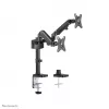 Neomounts DS70-750BL2 Monitorinis laikiklis 17-27 colių – dujinė spyruoklė, spaustuvas/anginis tvirtinimas, 7 kg, 100 x 100 mm, juodas