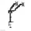 Neomounts DS70-750BL2 Monitorinis laikiklis 17-27 colių – dujinė spyruoklė, spaustuvas/anginis tvirtinimas, 7 kg, 100 x 100 mm, juodas