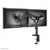 Neomounts DS70-750BL2 Monitorinis laikiklis 17-27 colių – dujinė spyruoklė, spaustuvas/anginis tvirtinimas, 7 kg, 100 x 100 mm, juodas