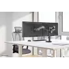 Neomounts DS70-750BL2 Monitorinis laikiklis 17-27 colių – dujinė spyruoklė, spaustuvas/anginis tvirtinimas, 7 kg, 100 x 100 mm, juodas
