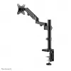 Neomounts DS70-750BL1 Monitoriaus ranka 17-27 colių - dujinė spyruoklė, spaustuvas/įvorė, 7 kg, 43,2 cm (17 colių), 68,6 cm (27 colių), 100 x 100 mm, Juoda